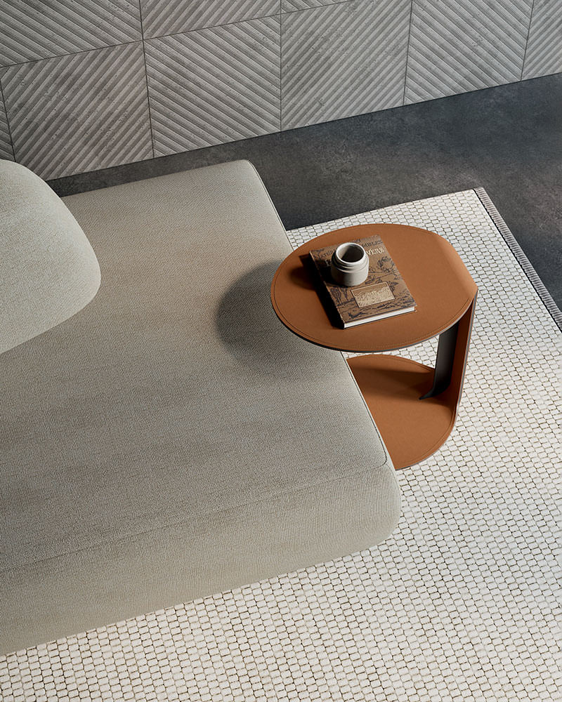 Tavolino Beam laterale con divano Play | Dallagnese