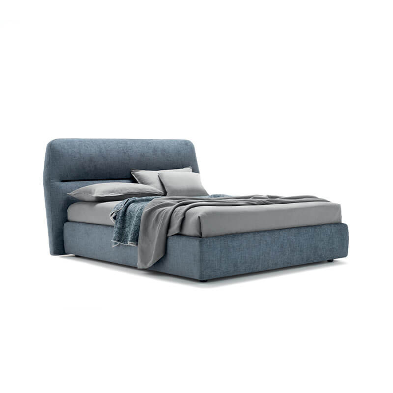 Slit upholstered double bed | Dallagnese