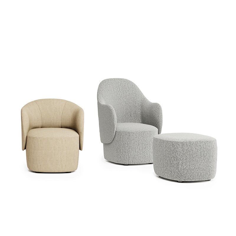 Planka armchairs and pouf | Dallagnese
