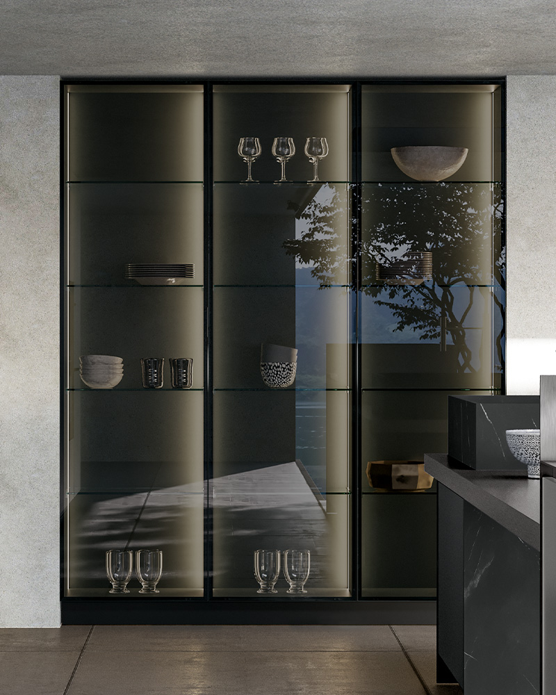 All-glass kitchen columns | CX 19 | CX Vidro | Comprex