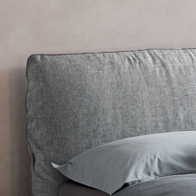 Headboard cushion detail for Extra double bed | Dallagnese